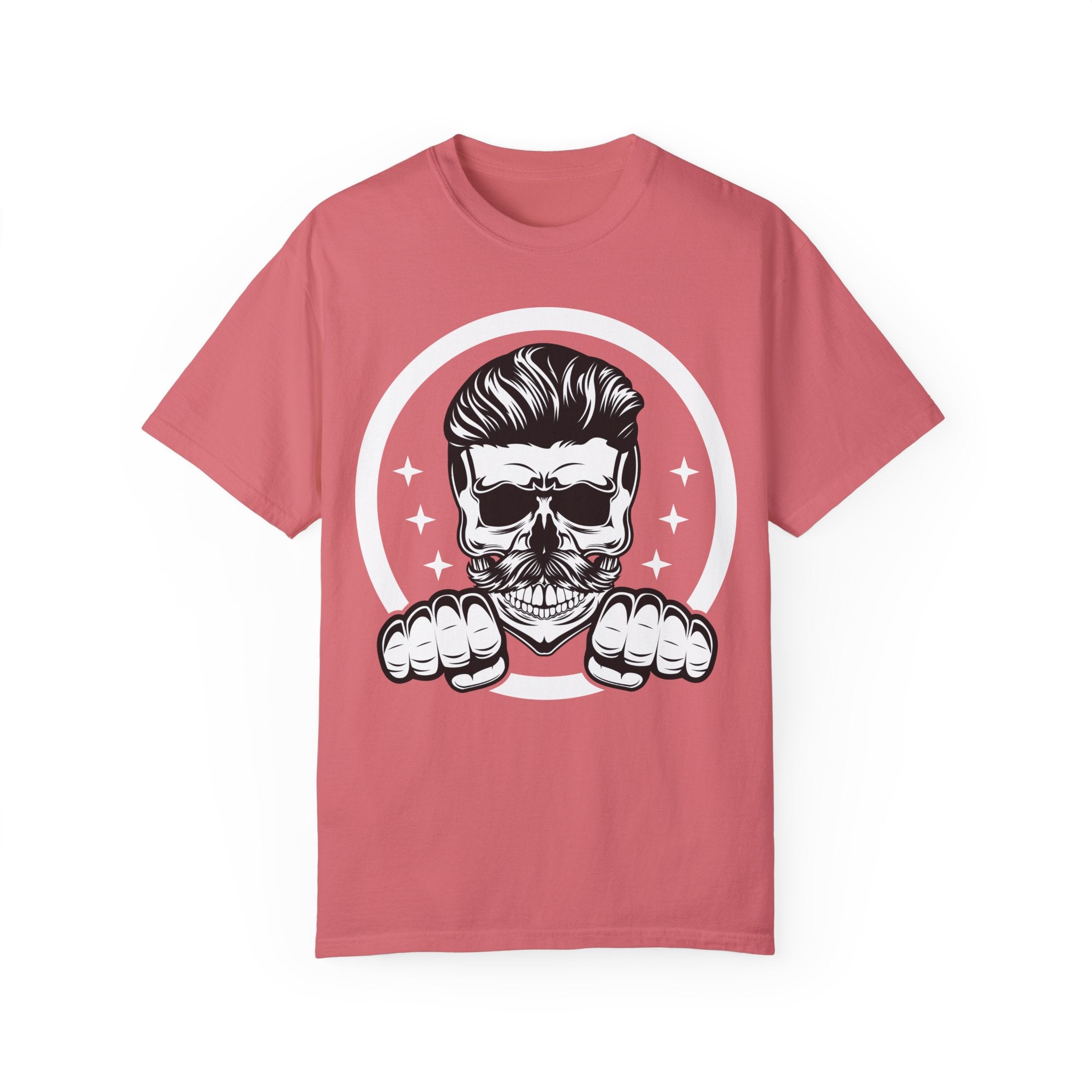 BraggerSwine Unisex Garment-Dyed T-Shirt - Skull & Knuckles