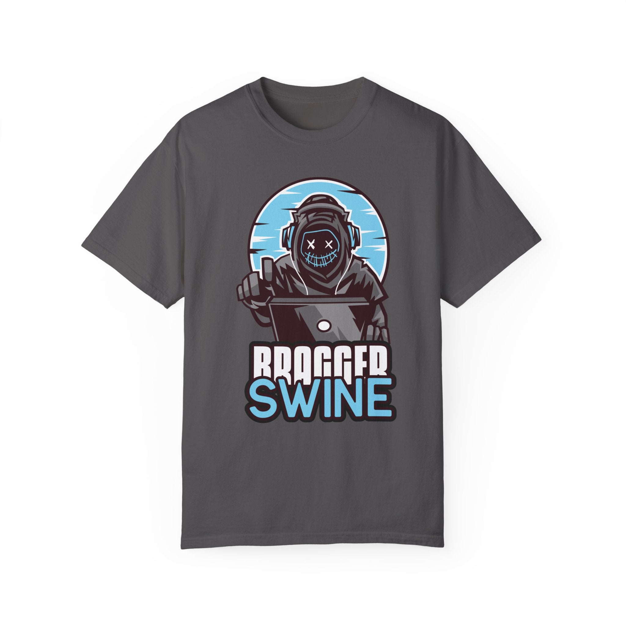 BraggerSwine Unisex Garment-Dyed T-Shirt - Hacker
