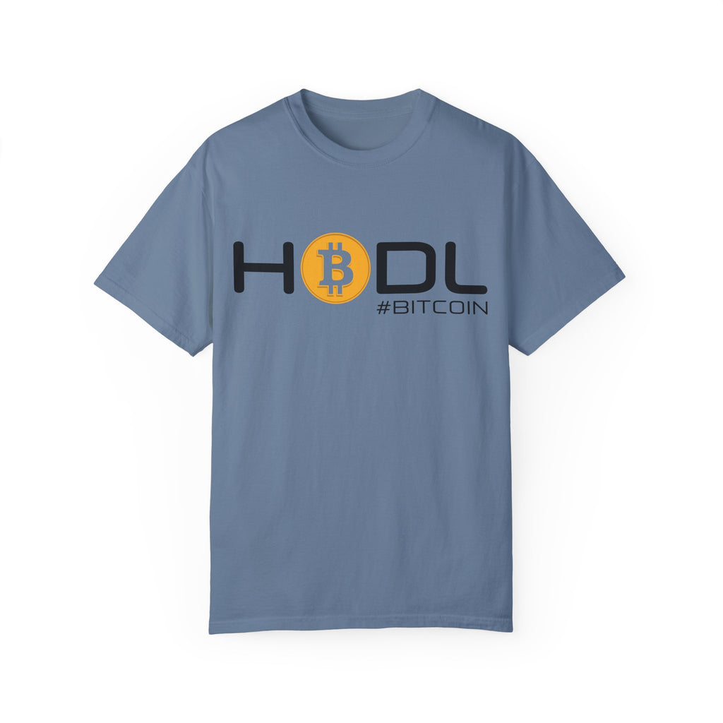 BraggerSwine Unisex Garment-Dyed T-Shirt - HODL Bitcoin