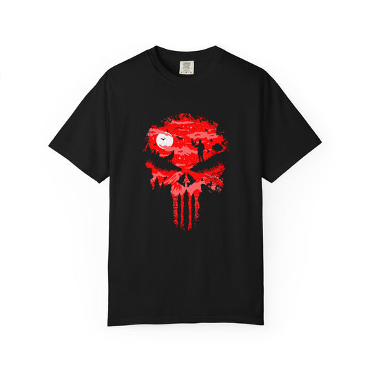 Skull Tree Graphic T-Shirt — Red Moon Forest Tee