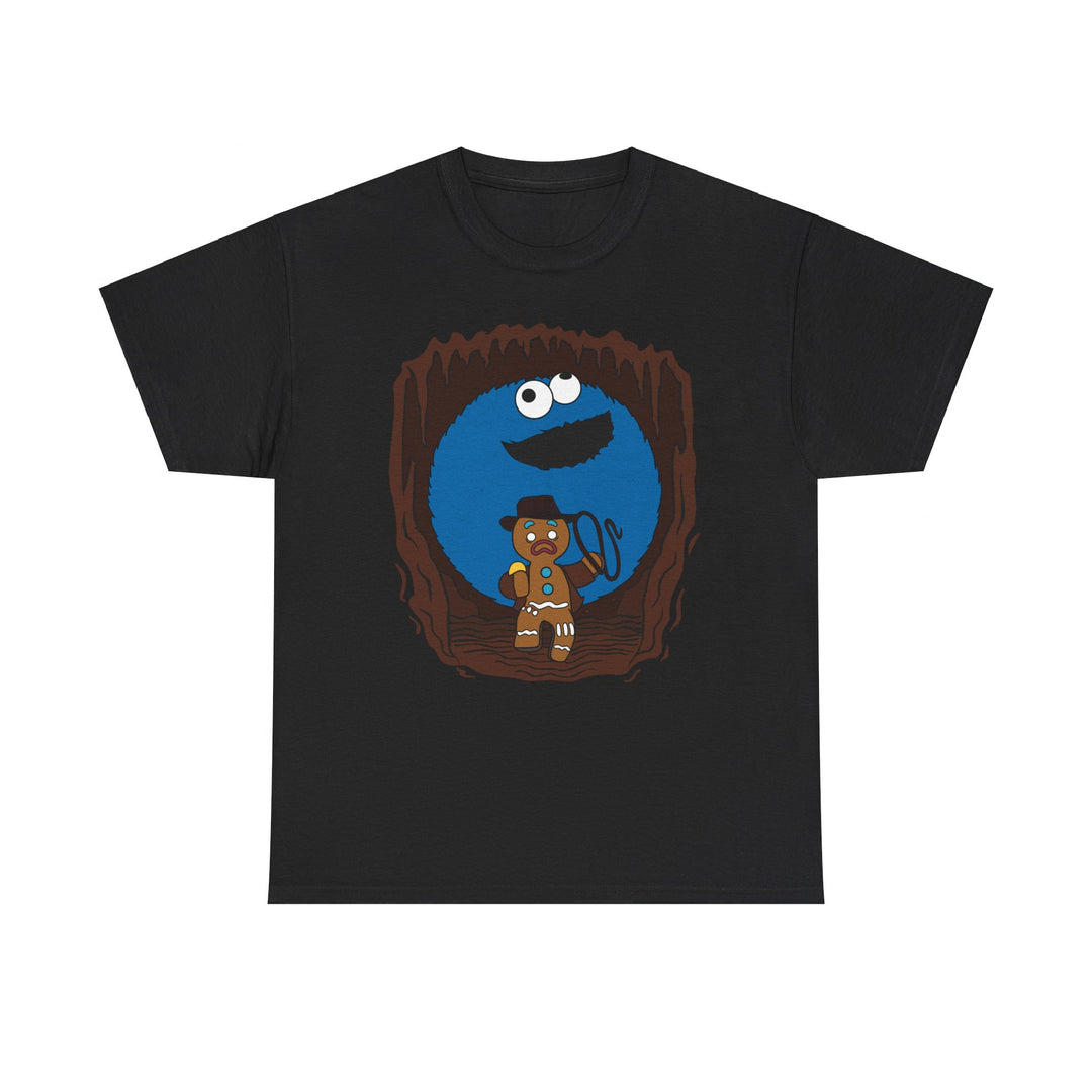 Indiana Jones Cookie Unisex Heavy Cotton Tee