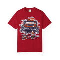Zombie Cassette Robot Tee — Retro Boombox Graphic T-Shirt