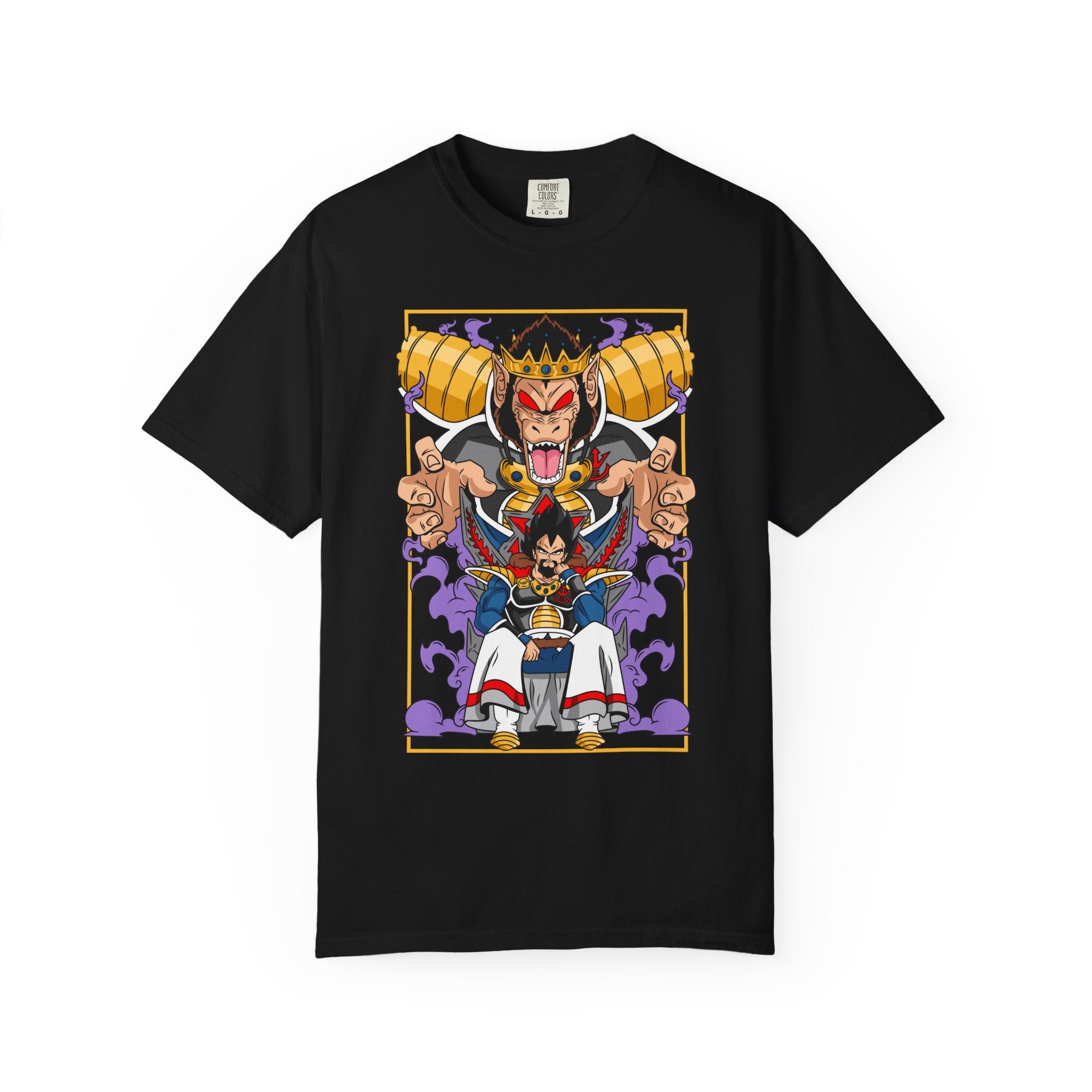 Demon King Monkey Graphic T-Shirt — Anime Retro Art Tee