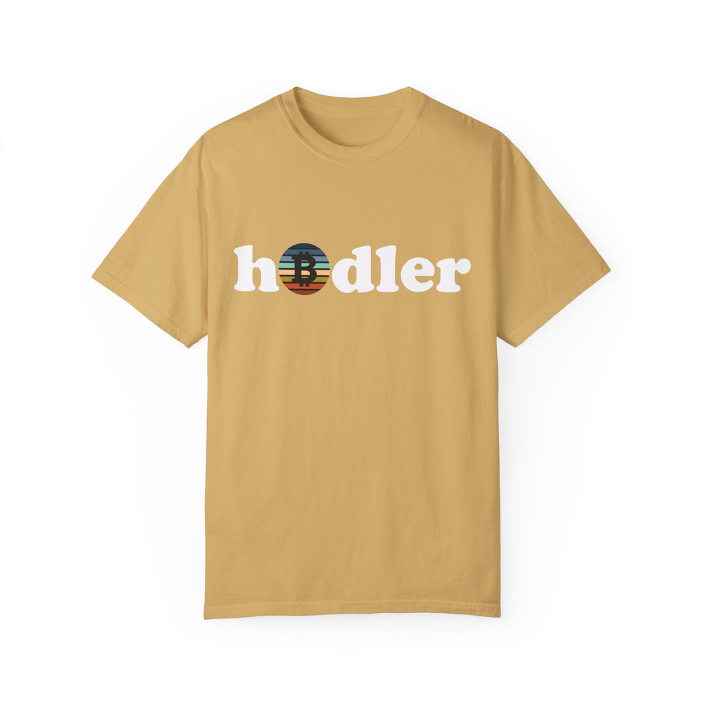 BraggerSwine Unisex Garment-Dyed T-Shirt - hodler - Tee