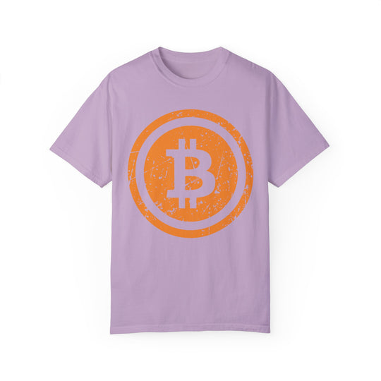 BraggerSwine Unisex Garment-Dyed T-Shirt - Vintage Bitcoin