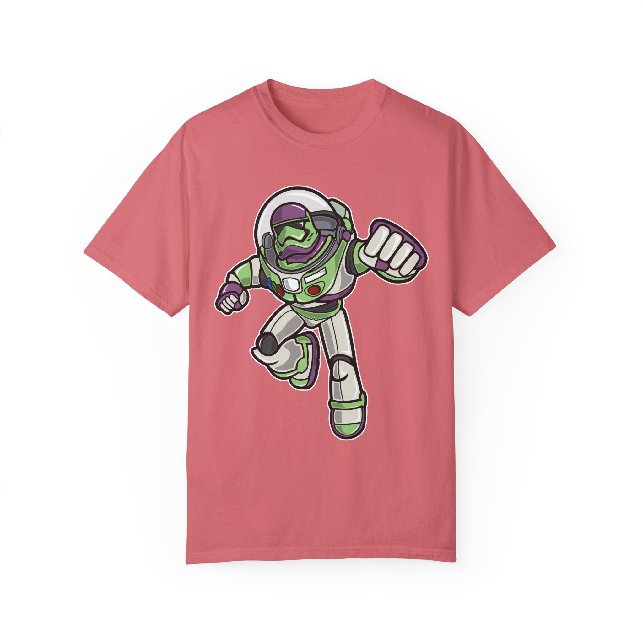 BraggerSwine Unisex Garment-Dyed T-Shirt - Buzz Storm Trooper