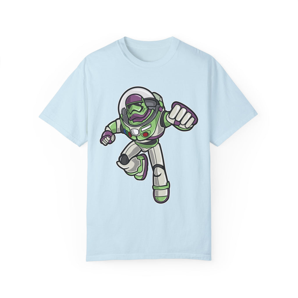 BraggerSwine Unisex Garment-Dyed T-Shirt - Buzz Storm Trooper
