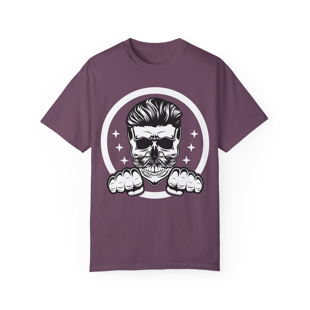 BraggerSwine Unisex Garment-Dyed T-Shirt - Skull & Knuckles