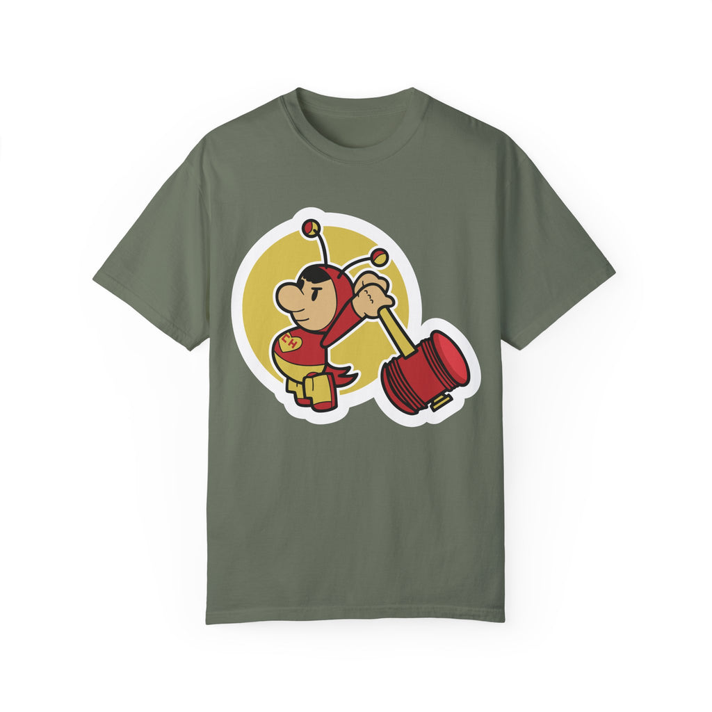 BraggerSwine Unisex Garment-Dyed T-Shirt - Chapulin