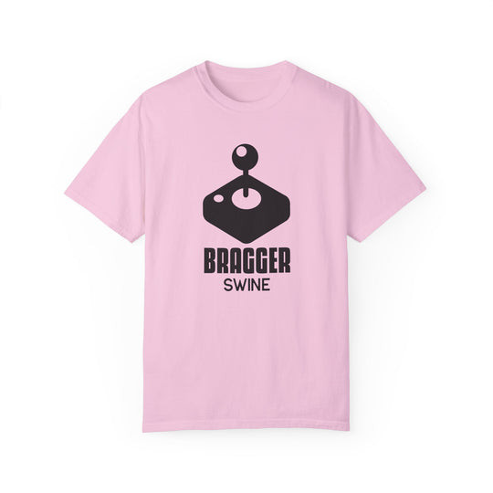 BraggerSwine Unisex Garment-Dyed T-Shirt - Joystick