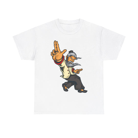 Kungfu Shifu Unisex Heavy Cotton Tee