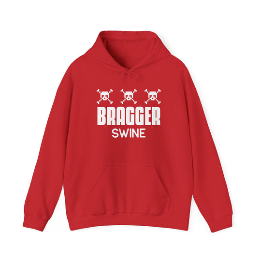 BraggerSwine Game Over Unisex Heavy Blend™ Hooded Sweatshirt