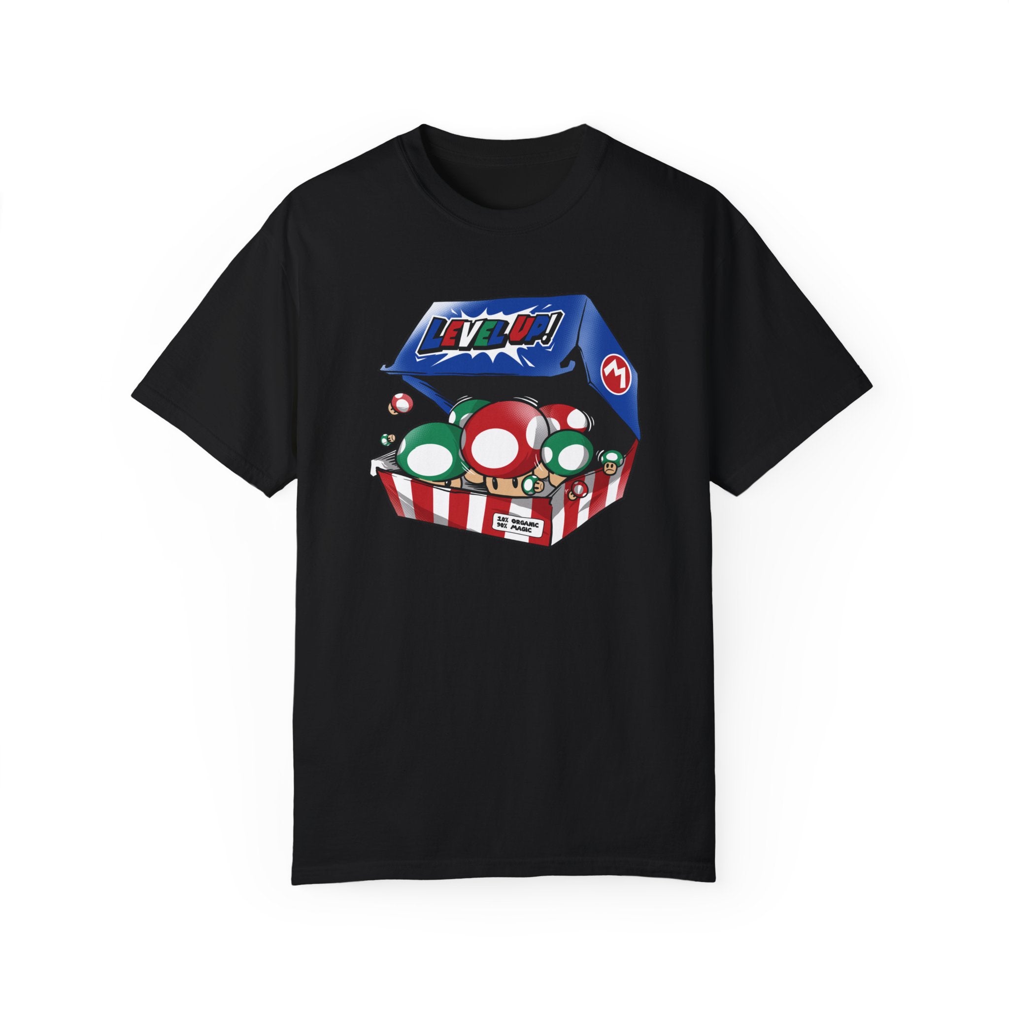 BraggerSwine Unisex Garment-Dyed T-Shirt - Level Up Snack Pack