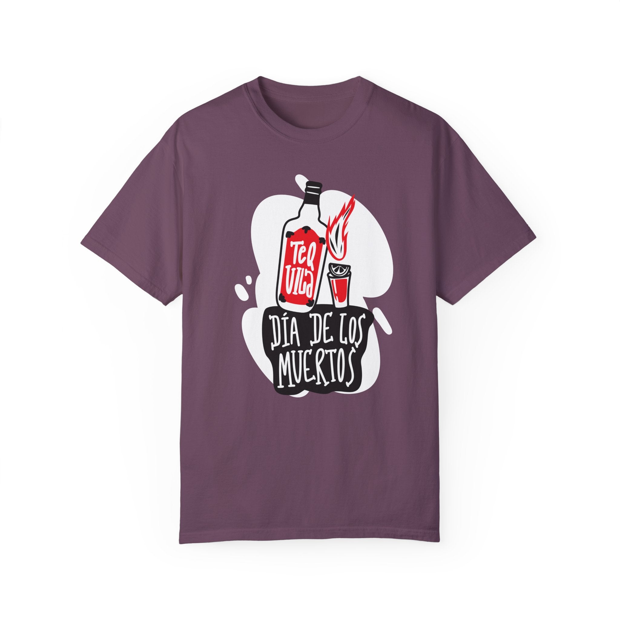 BraggerSwine Unisex Garment-Dyed T-Shirt - Dia De Los Muertos