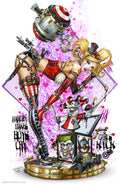 Harley Party Print
