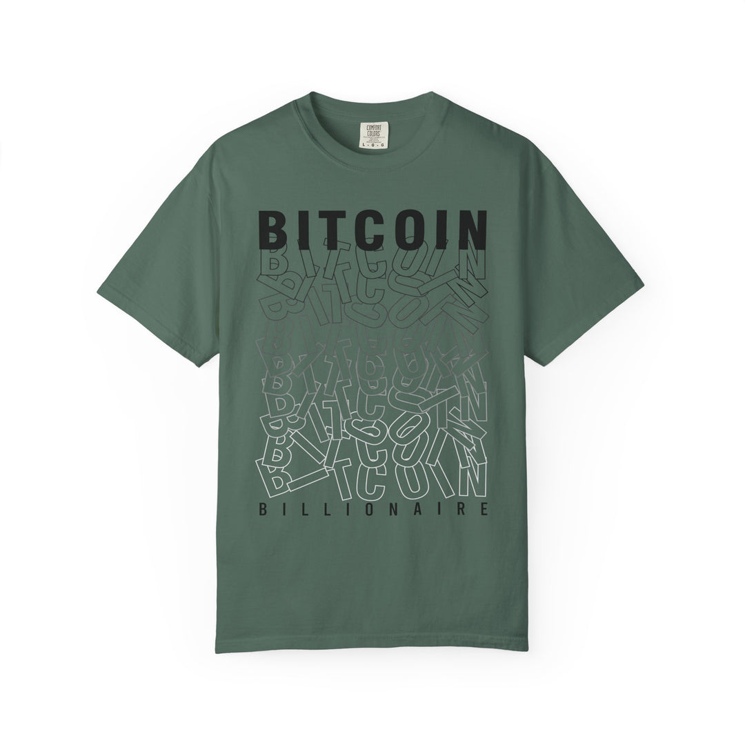 Bitcoin Billionaire T-Shirt — Crypto Logo Graphic Tee