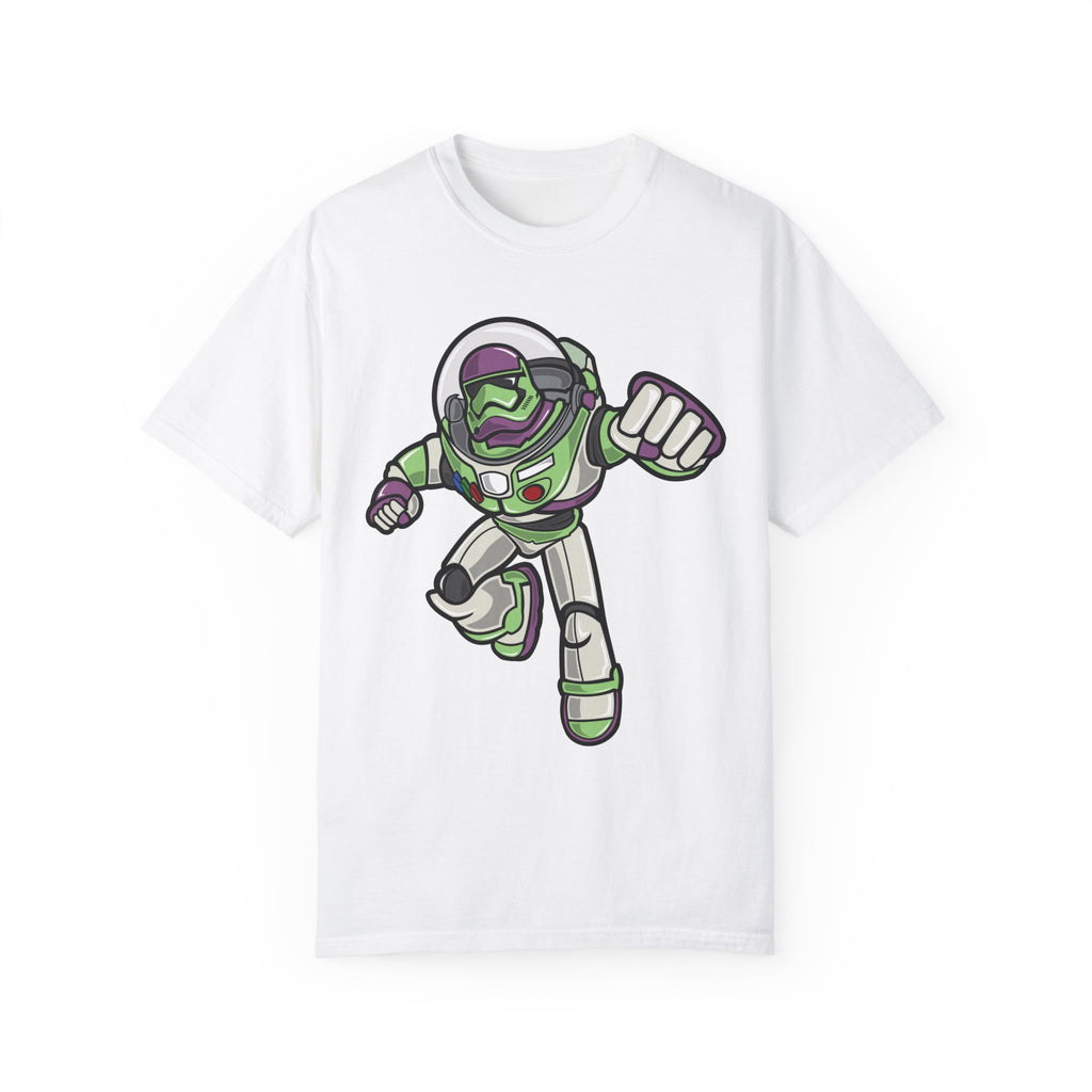 BraggerSwine Unisex Garment-Dyed T-Shirt - Buzz Storm Trooper