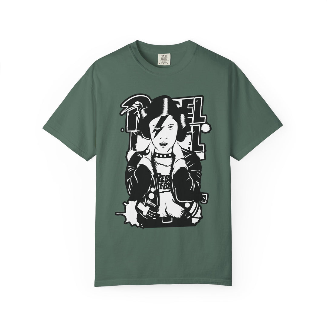 Punk Girl Graphic T-Shirt — Retro Rock Band Tee