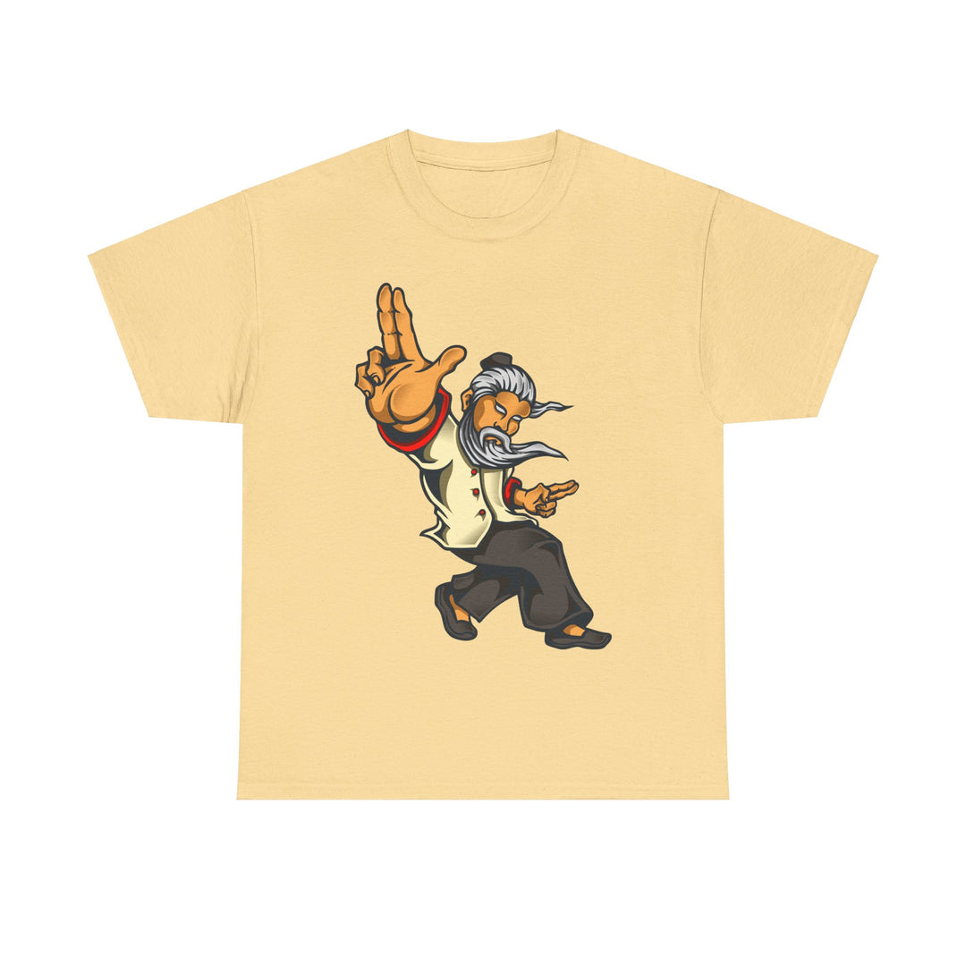 Kungfu Shifu Unisex Heavy Cotton Tee