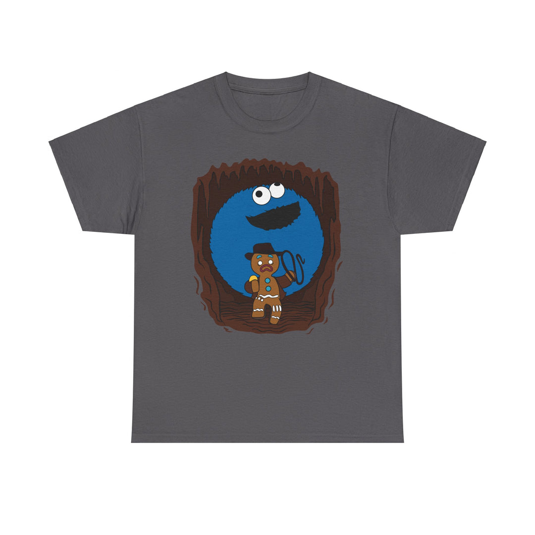 Indiana Jones Cookie Unisex Heavy Cotton Tee