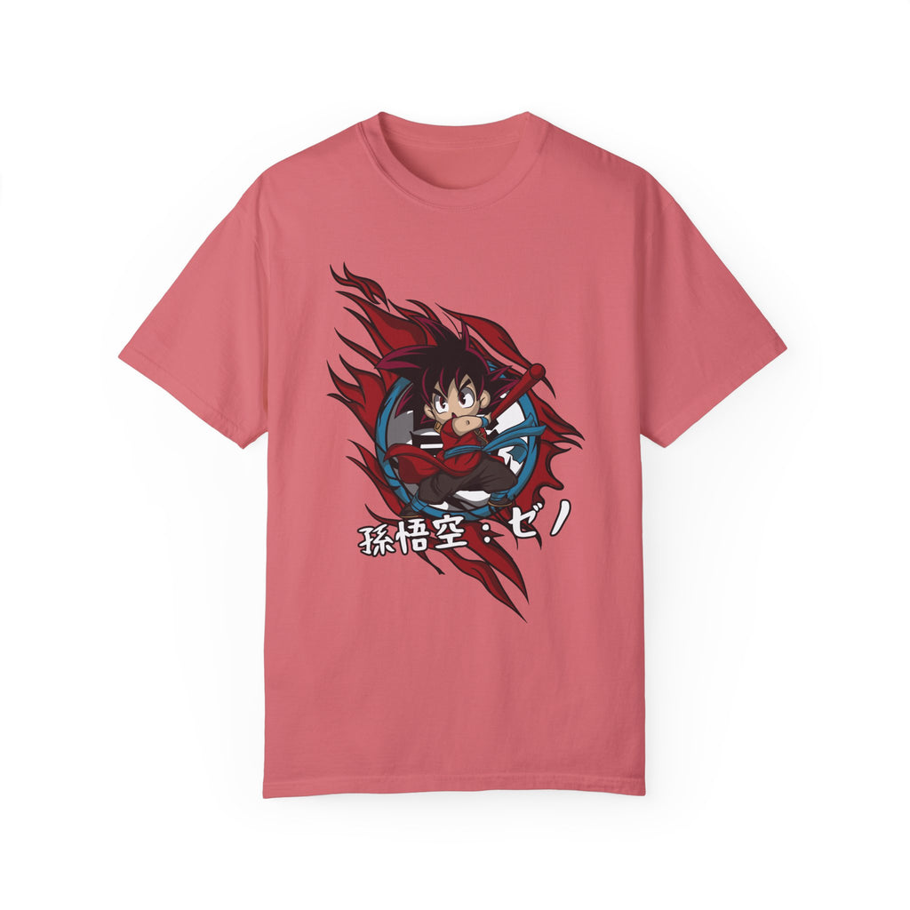 BraggerSwine Unisex Garment-Dyed T-Shirt - Baby Goku - Tee