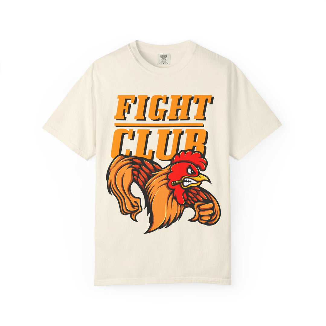 Fight Club Rooster T-Shirt — Bold Vintage Boxing Chicken Graphic Tee