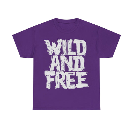 Wild And Free Unisex Heavy Cotton Tee