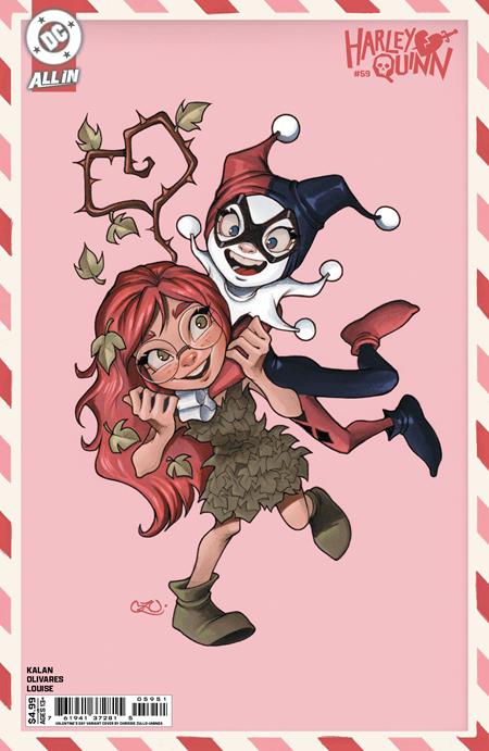 Harley Quinn #59 Cover E Chrissie Zullo Valentine's Day Card Stock Variant | DC Comics