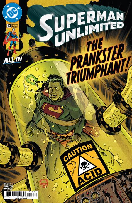 Superman Unlimited #10 Cover A Dave Johnson | Man of Steel DC Comics
