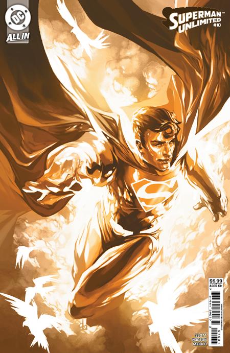Superman Unlimited #10 Cover C Don Aguillo Card Stock Variant | Man of Steel DC Comics