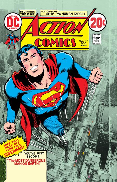 Action Comics #419 Facsimile Edition Cover A Neal Adams | Superman DC Comics