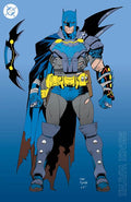 DC K.O. Knightfight #1 Second Printing Cover B Dan Mora Design Foil Variant | Batman