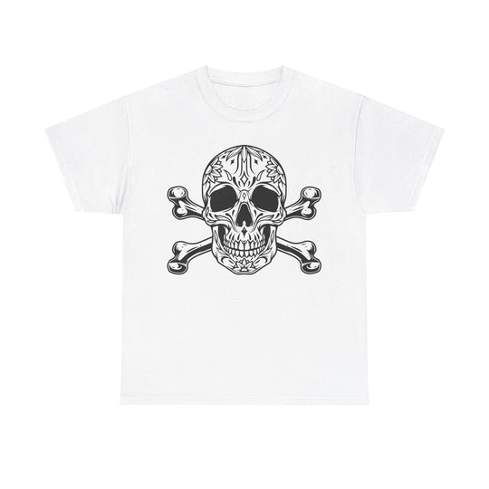 Fancy Skull Unisex Heavy Cotton Tee