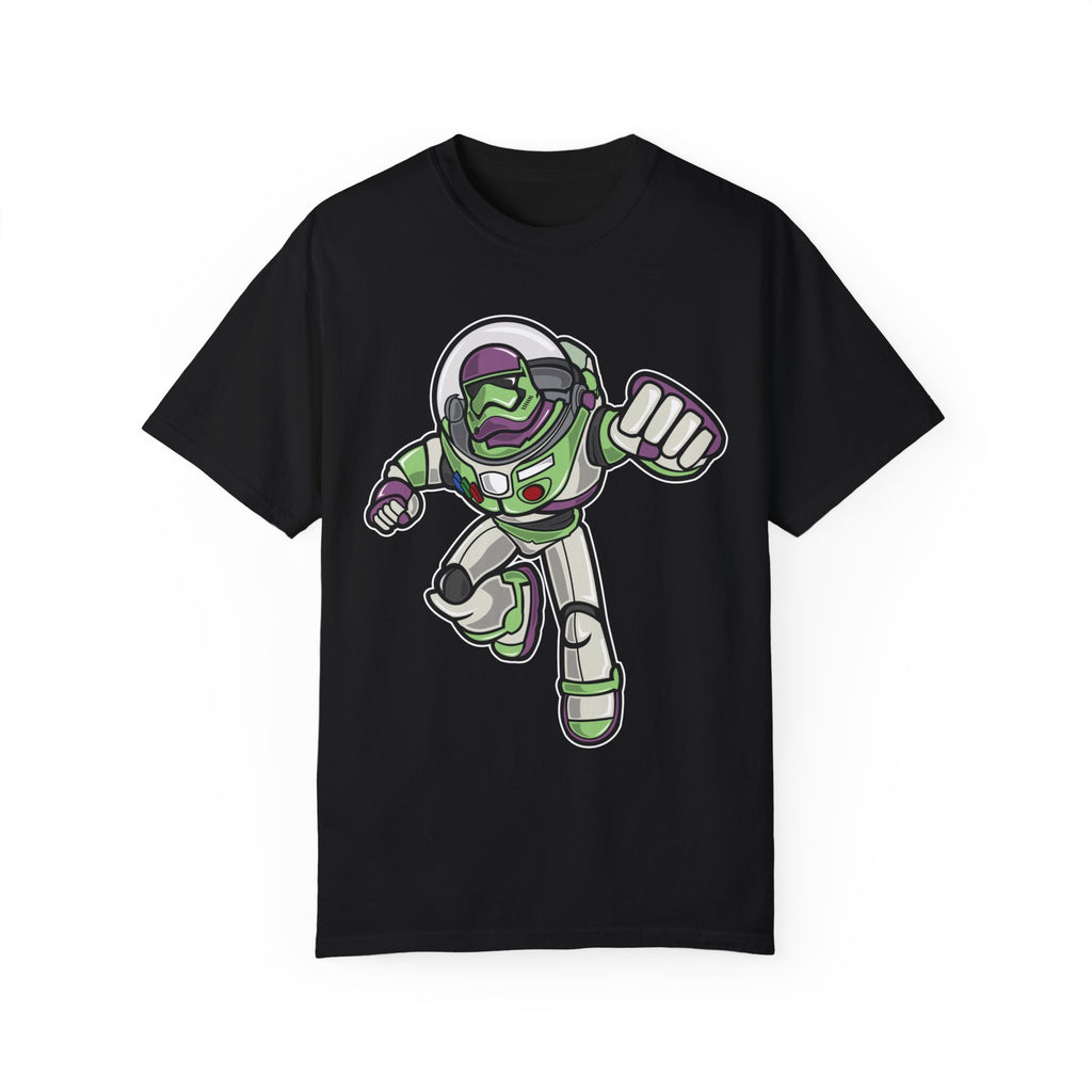 BraggerSwine Unisex Garment-Dyed T-Shirt - Buzz Storm Trooper