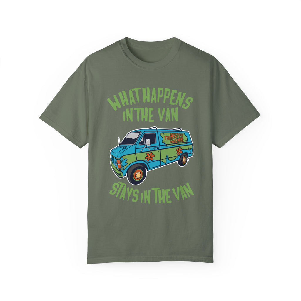 BraggerSwine Unisex Garment-Dyed T-Shirt - What Happens In The Van