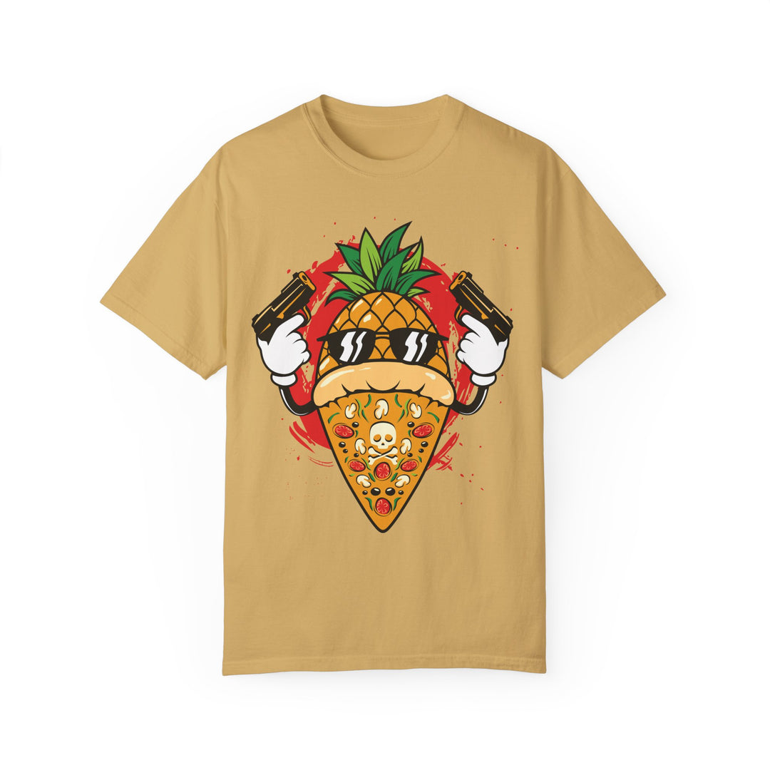 BraggerSwine Unisex Garment-Dyed T-Shirt - Sweet Pizza Mafia