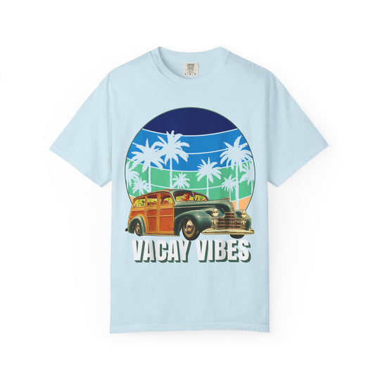 Vacay Vibes Surfboard Woody Retro T-Shirt