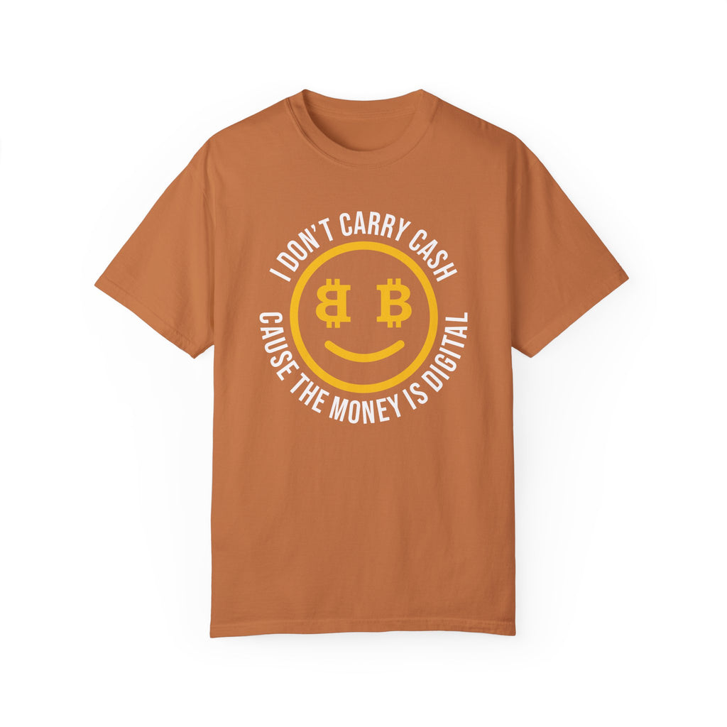 BraggerSwine Unisex Garment-Dyed T-Shirt - Digital Money