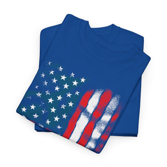 American Flag Unisex Heavy Cotton Tee