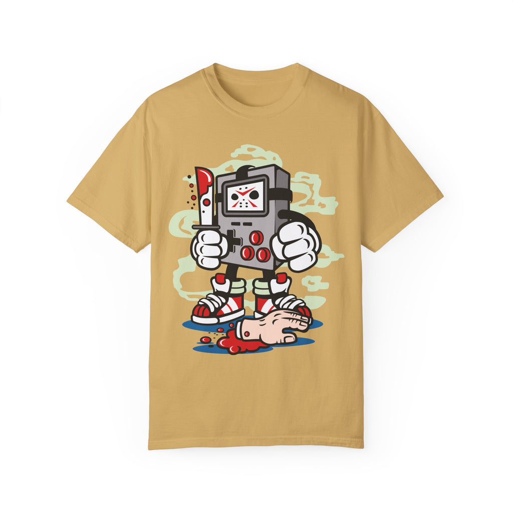 BraggerSwine Unisex Garment-Dyed T-Shirt - Gamer Serial Killer