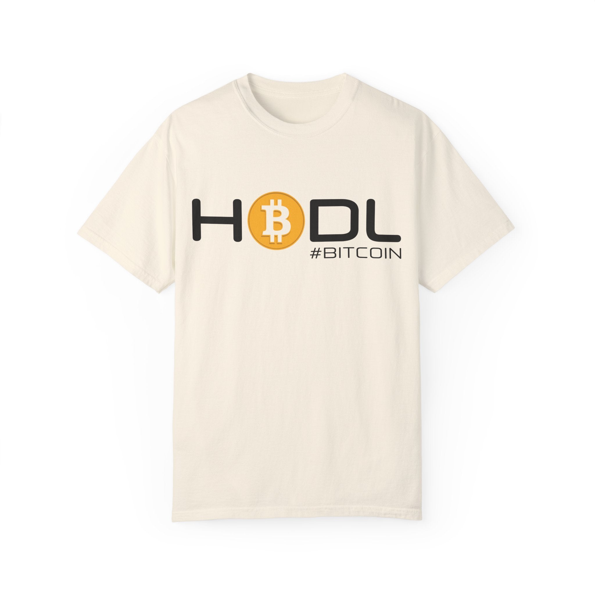 BraggerSwine Unisex Garment-Dyed T-Shirt - HODL Bitcoin
