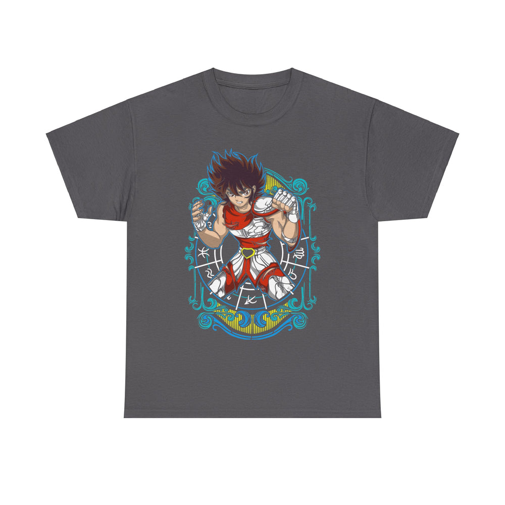 Seiya de Pegaso Cosmos Unisex Heavy Cotton Tee