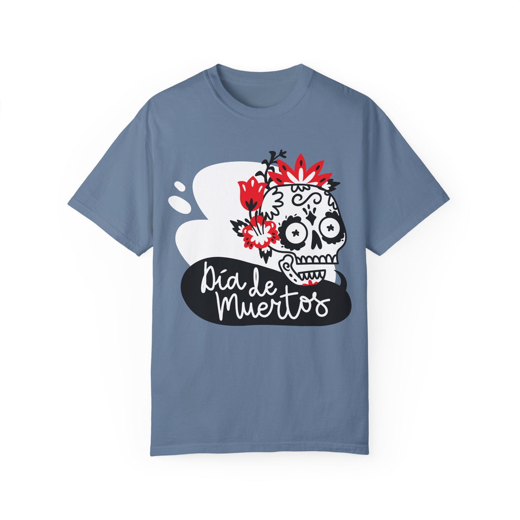 BraggerSwine Unisex Garment-Dyed T-Shirt - Dia De Muertos