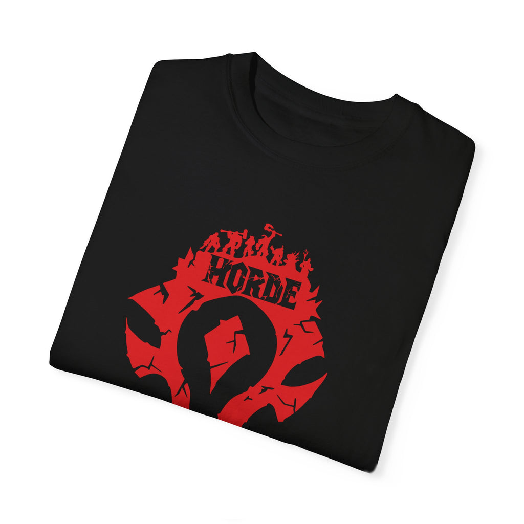 BraggerSwine Unisex Garment-Dyed T-Shirt - For The Horde