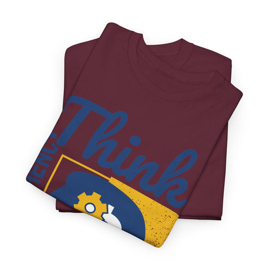 Think Cryptocurrency Unisex Heavy Cotton Tee