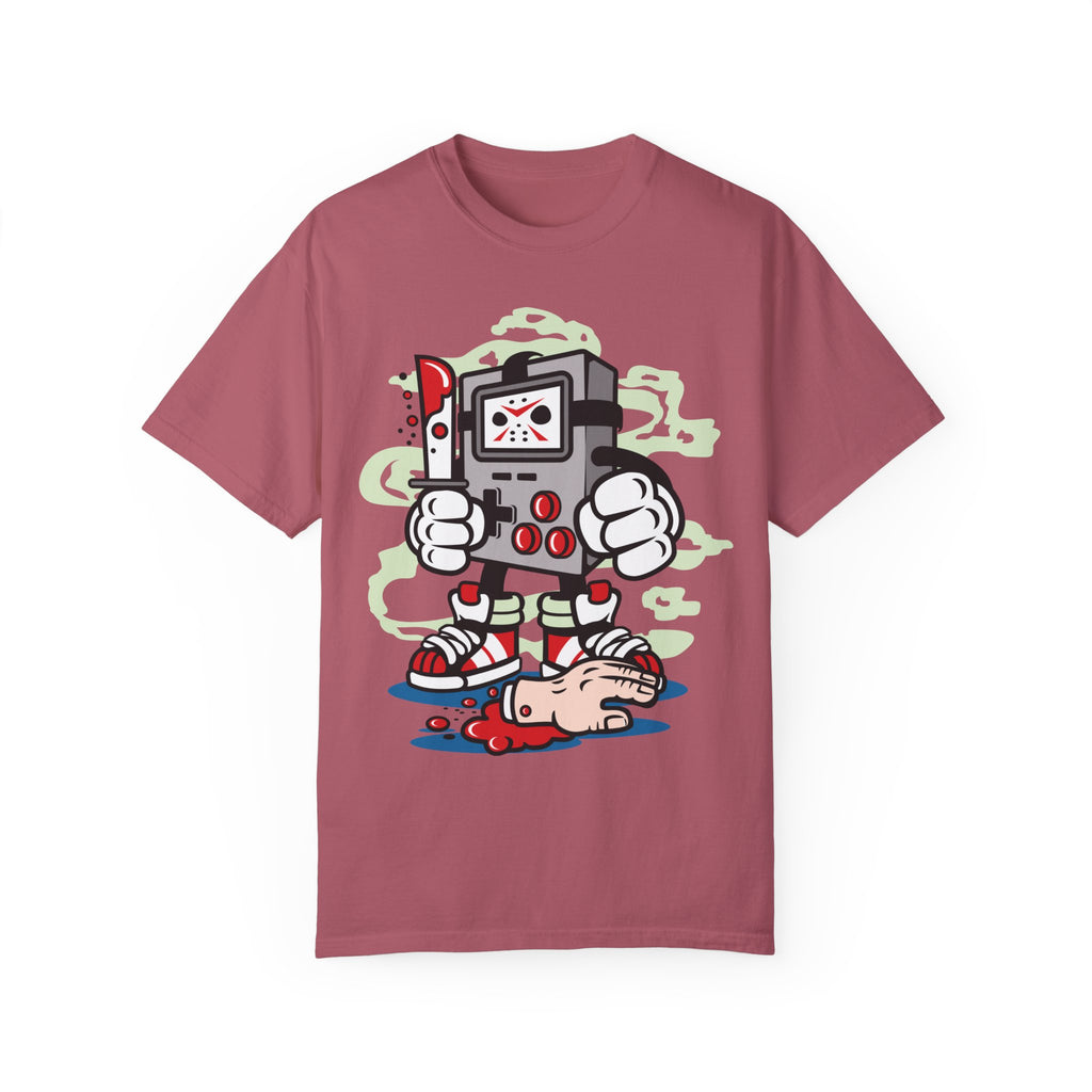 BraggerSwine Unisex Garment-Dyed T-Shirt - Gamer Serial Killer