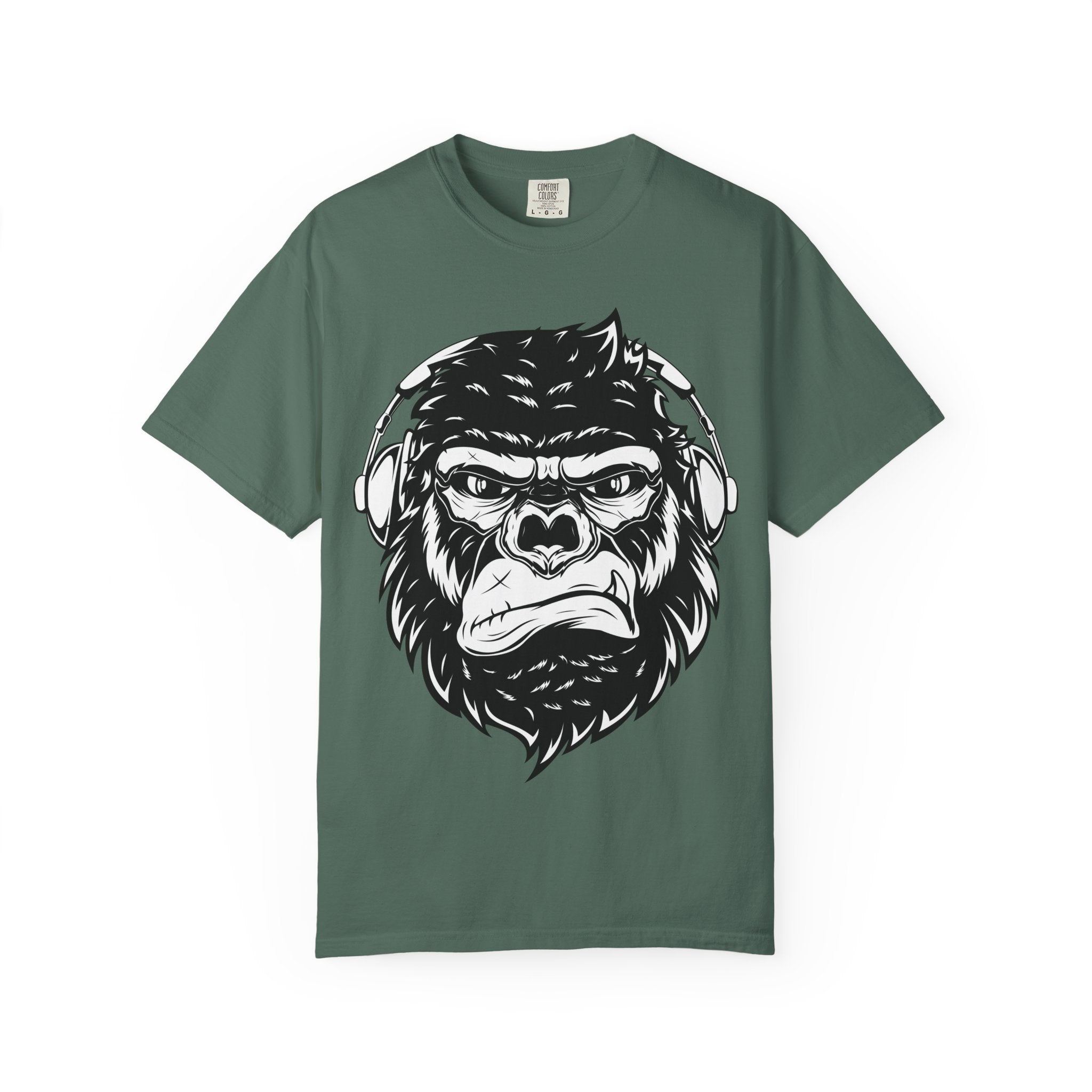 Gorilla Head Graphic T-Shirt