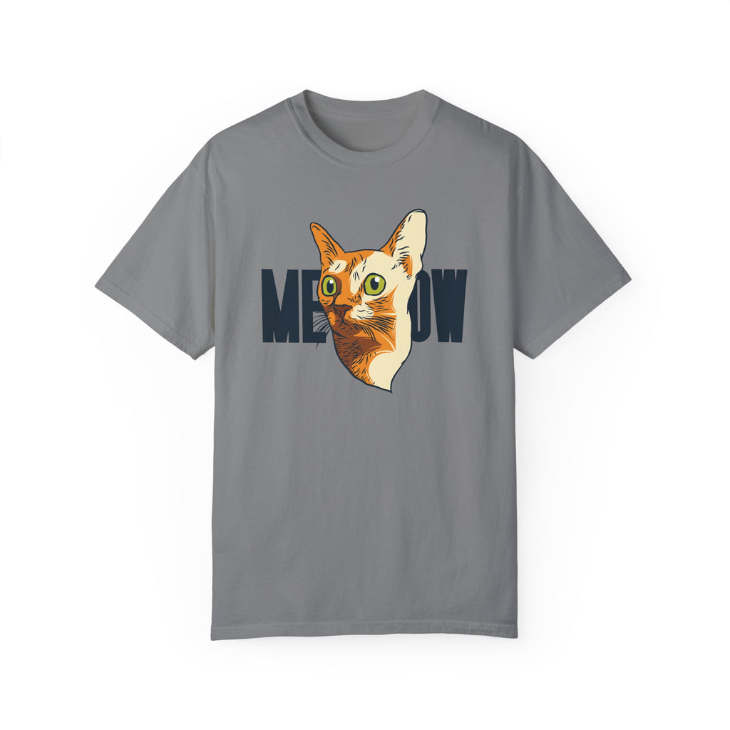 BraggerSwine Unisex Garment-Dyed T-Shirt - Meow