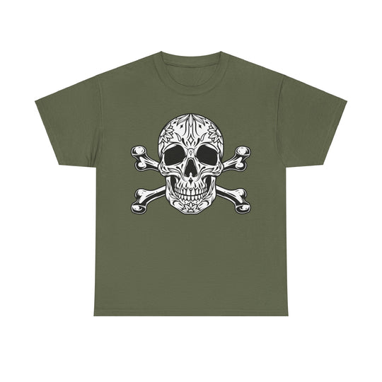 Fancy Skull Unisex Heavy Cotton Tee