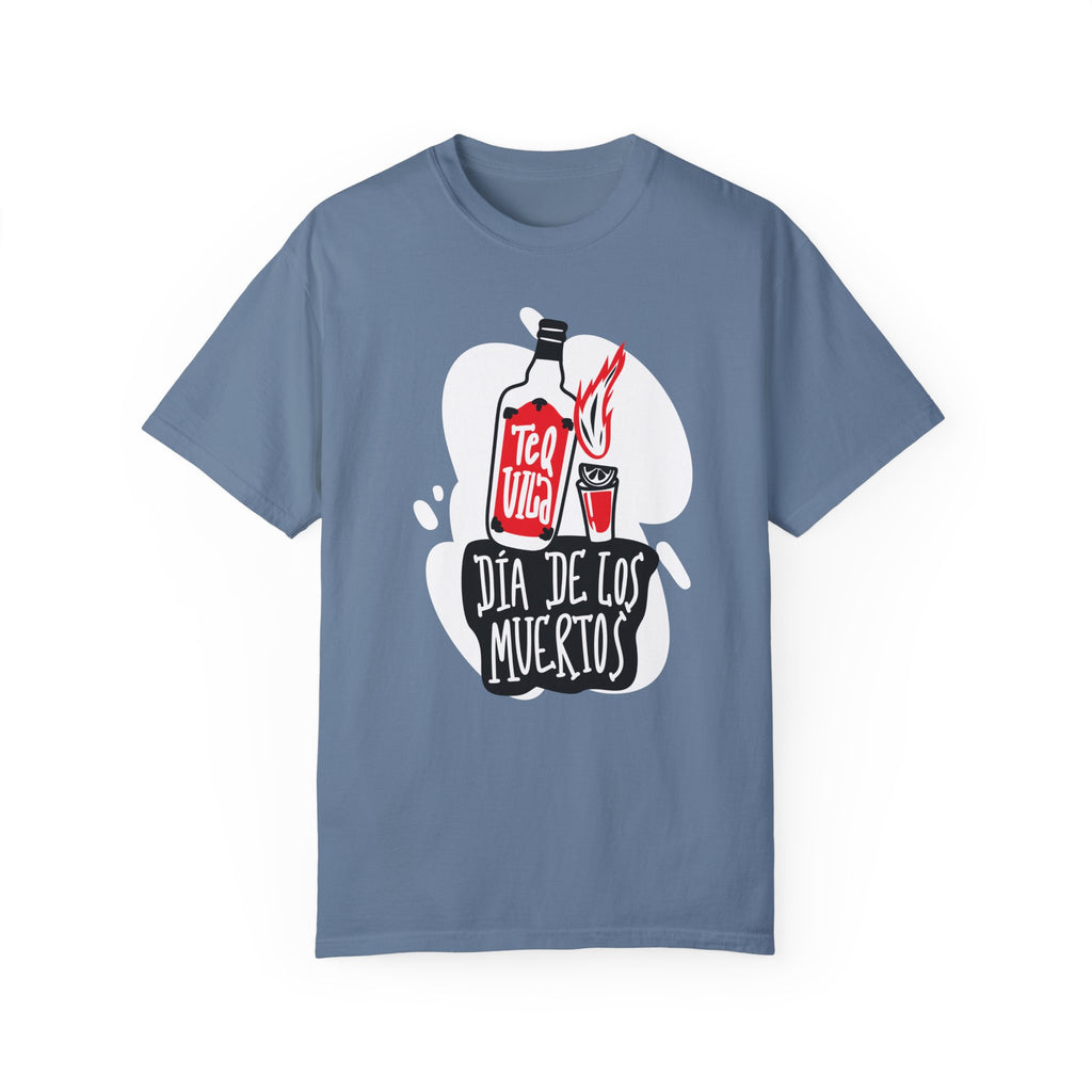 BraggerSwine Unisex Garment-Dyed T-Shirt - Dia De Los Muertos
